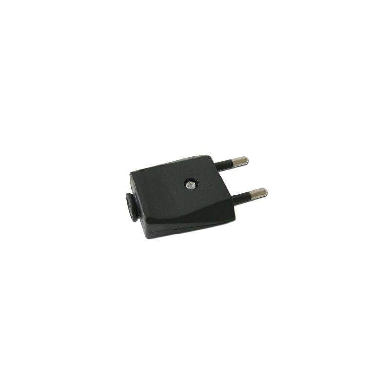 foto del prodotto spina bipolare nera 10 250 v blister 11007 50503