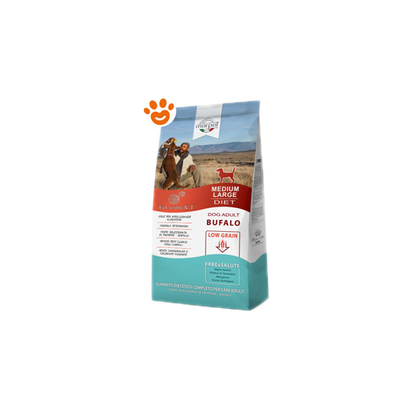foto del prodotto marpet dog aequilibriavet adult medium large bufalo marpet dog aequilibriavet adult medium large bufalo sacco da 12 kg