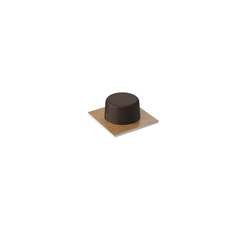 foto del prodotto blister da 2 fermaporta adesivi, scuro scuro, 45x45mm, 2023 9 inofix