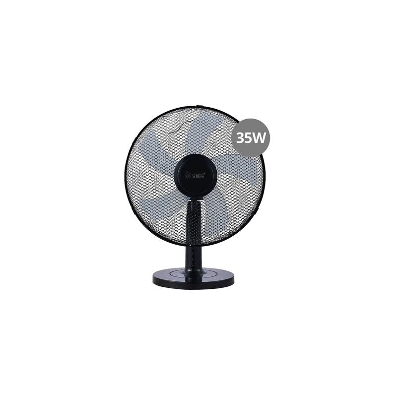 foto del prodotto ventilatore da tavolo macomia 31cm 35w nero