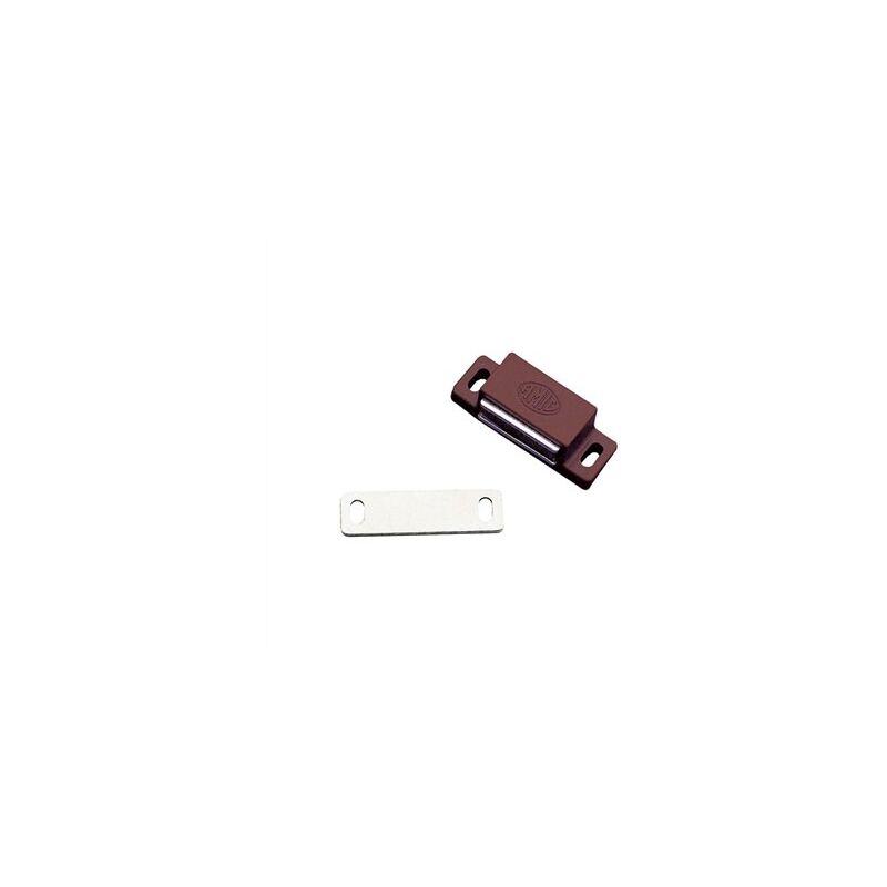 foto del prodotto scatola da 50 magneti perforati marroni 56x15mm 10912 micel