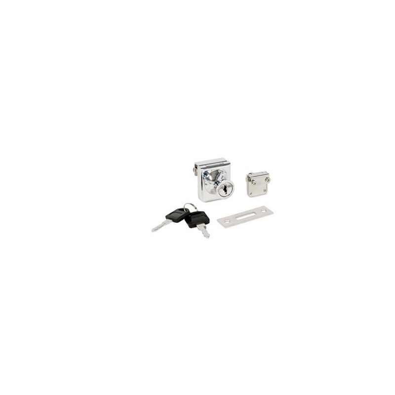 foto del prodotto serratura per porta in vetro 32x5x7mm 610 4053
