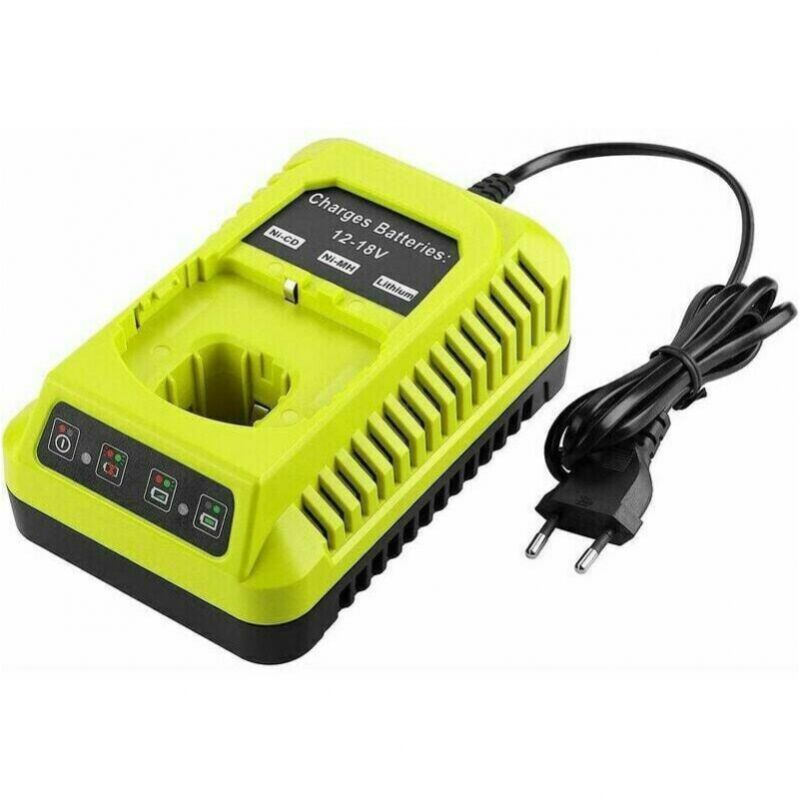 foto del prodotto caricabatterie sostitutivo kzq bcl14181h, sostituisci la batteria al litio e nichel, caricabatteria universale ryobi ryobi 12v 18v ryobi p117 p108