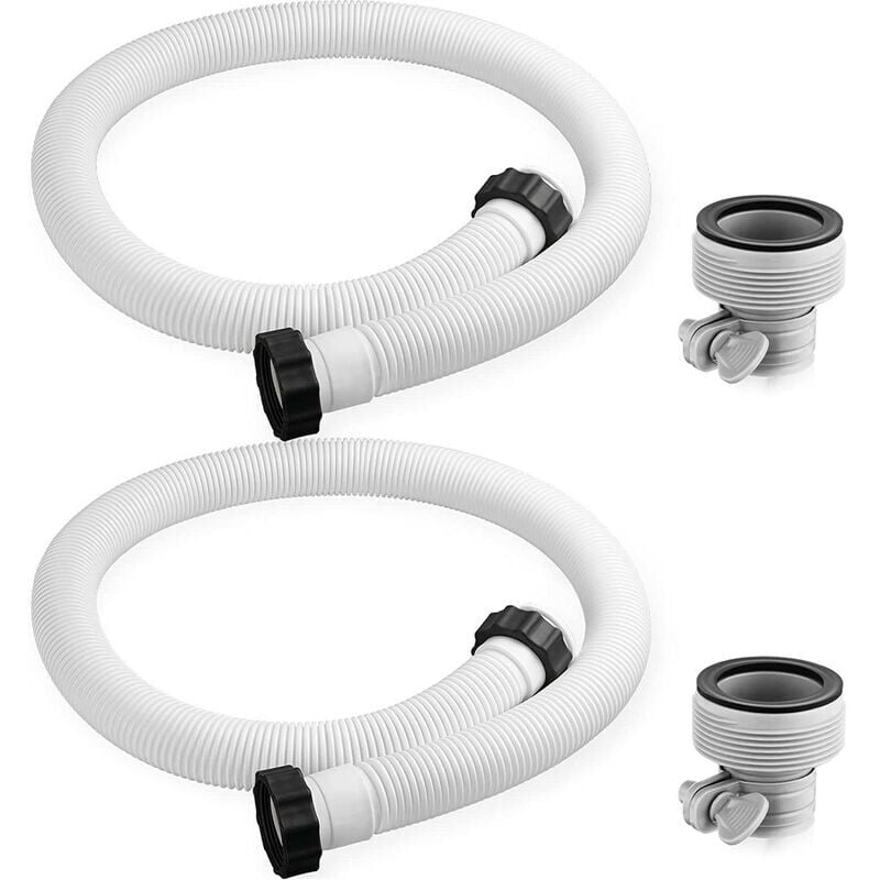 foto del prodotto per intex piscina adattatore tubo tubo di ricambio tubo piscina filtro pompa tubo connettori 2 pz 