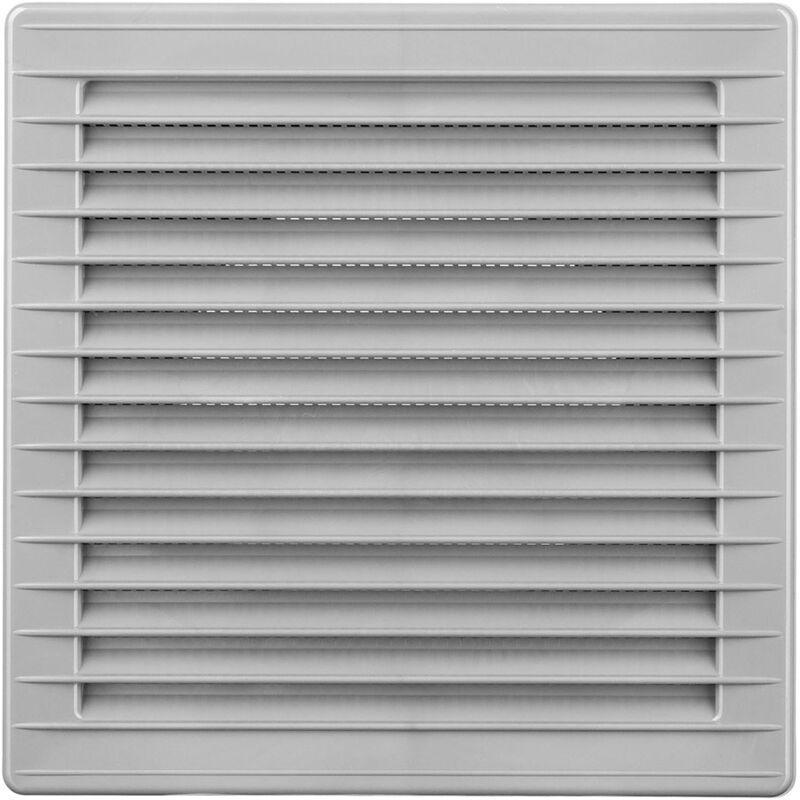 foto del prodotto griglia di ventilazione de 87725 grigio 17 x 17 x 1,15 cm zanzariera edm