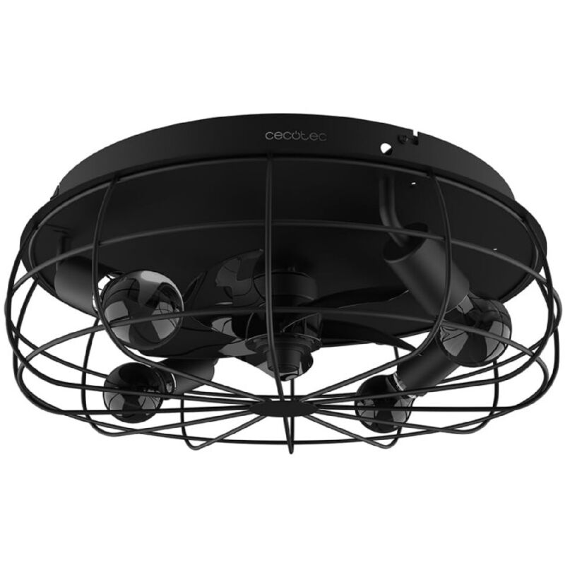 foto del prodotto ventilatori da soffitto energysilence lampaero 600 iron design cecotec