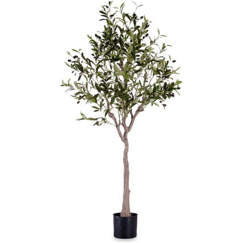 foto del prodotto ibergarden pianta decorativa 73 x 120 x 73 cm ulivo verde in plastica