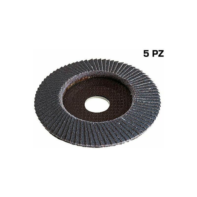 foto del prodotto disco abrasivo lamellare lamelle per smerigliatrice grana 40 60 80 wolfcraft grana 60