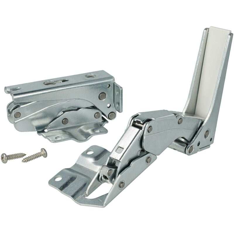 foto del prodotto 2x cerniera della porta compatibile con bosch kil1640ch, kil1640, kil16440ch, kil16440, kil16440ff, kil15440 frigorifero set di riparazione vhbw
