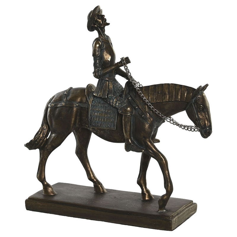 foto del prodotto figura decorativa dkd home decor 20 x 7 x 22 cm cavallo rame