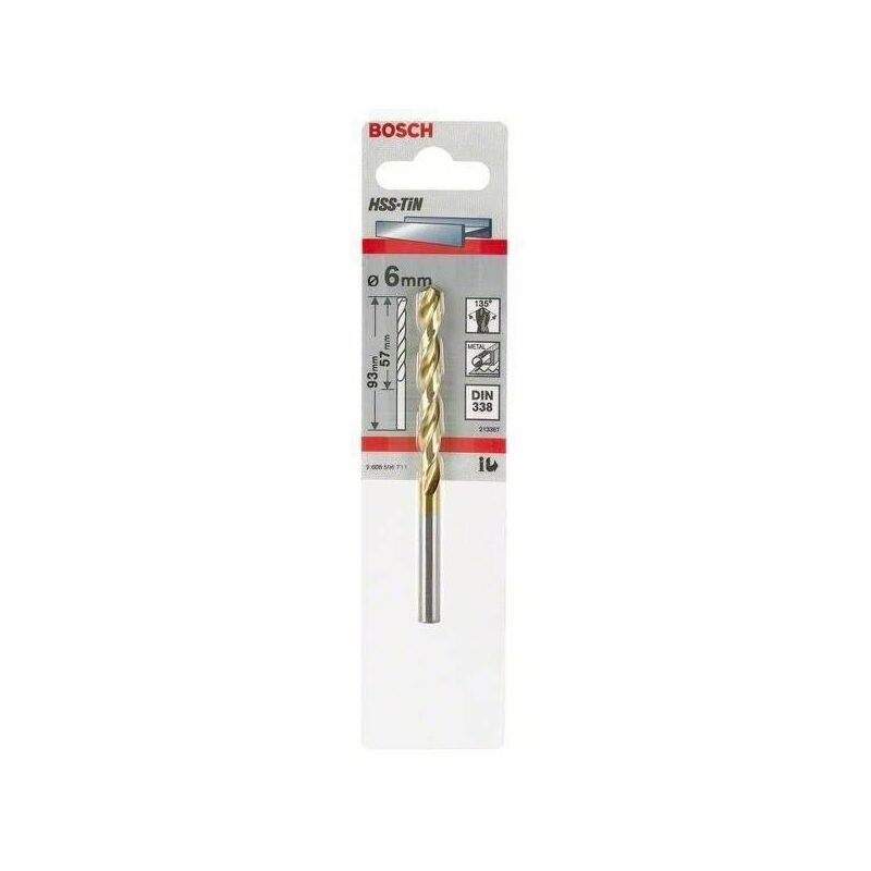 foto del prodotto punta hss titanio cilindrica da 9 mm bosch