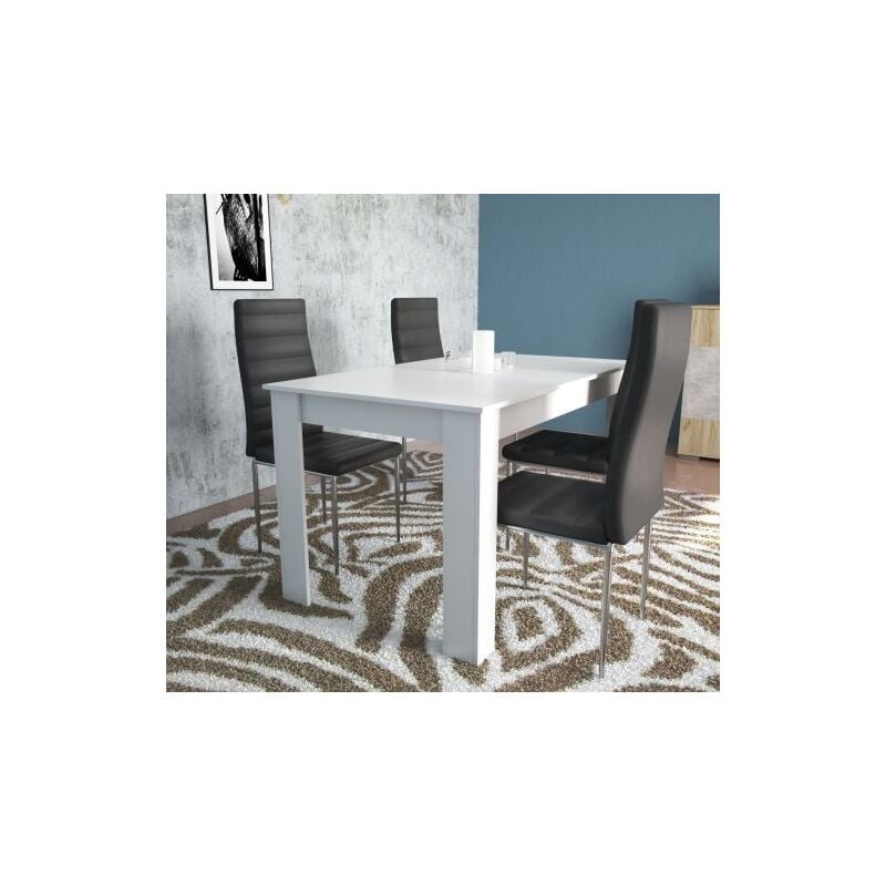 foto del prodotto tavolo allungabile 110 150x80xh75cm bianco
