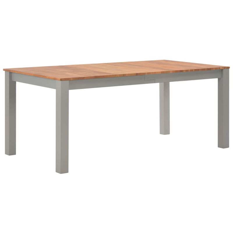 foto del prodotto vidaxl tavolo da pranzo 180x90x74 cm in legno massello di rovere