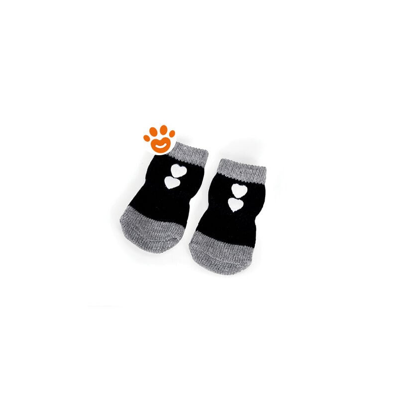 foto del prodotto dog calzine nero dog calzine nero paia da 3 cm camon