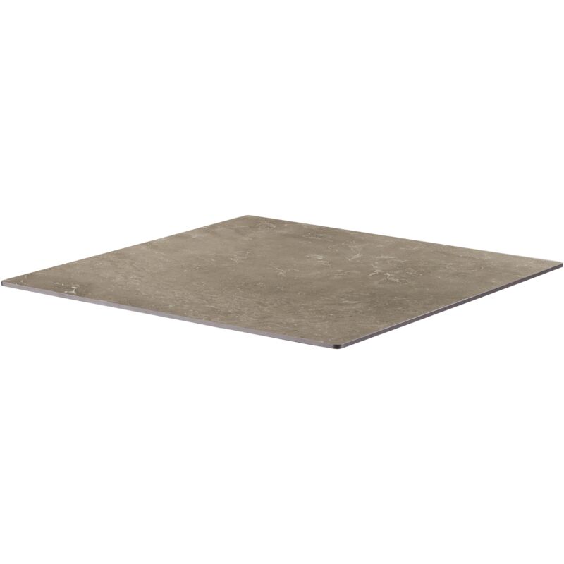 foto del prodotto oviala piano tavolo laminato 60x60 cm marmo beige