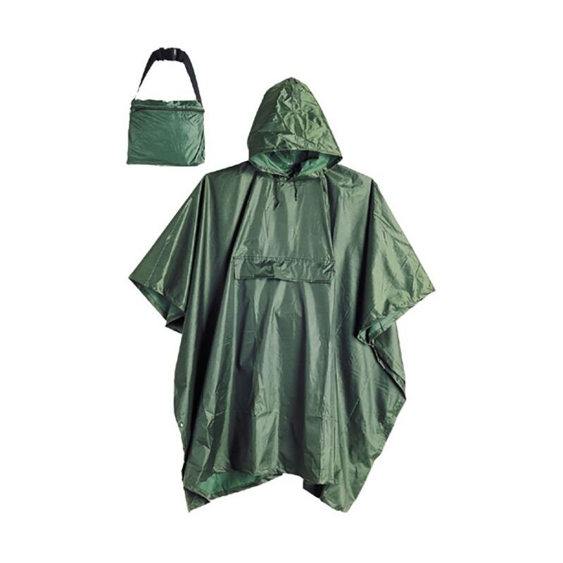 foto del prodotto issaline 01510 020 poncho da lavoro impermeabile verde