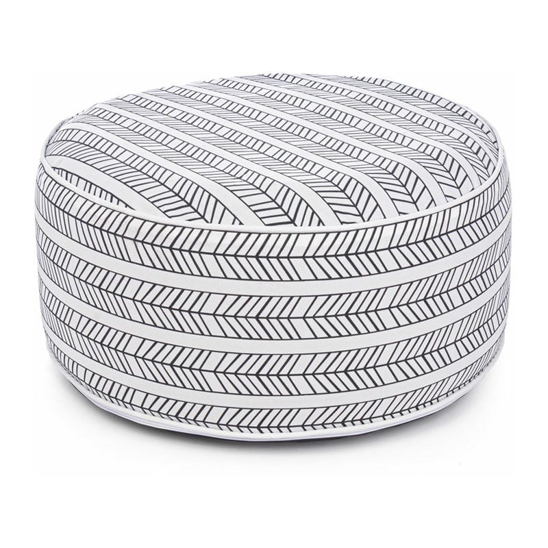 foto del prodotto pouf da giardino gonfiabile esterno poltrona bizzotto in tessuto pvc 53 cm fantasia bonnie