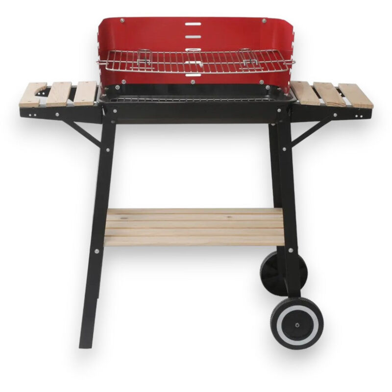 foto del prodotto no brand barbecue a carbone madrid per esterno 103x54xh84 cm