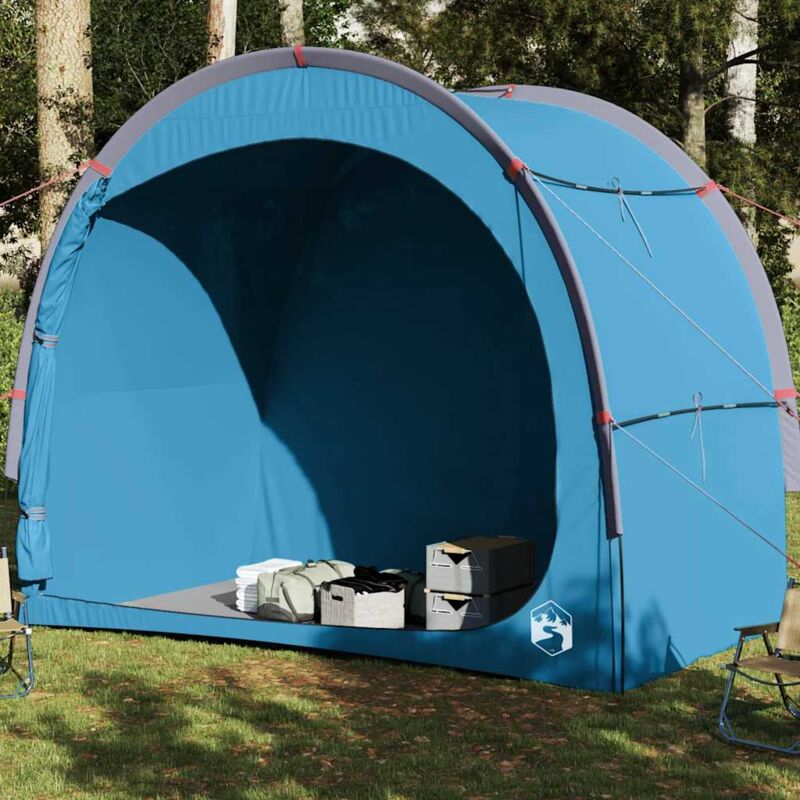 foto del prodotto vidaxl tenda portaoggetti blu impermeabile