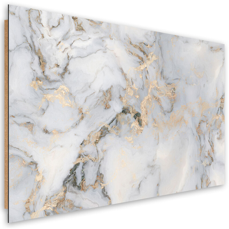 foto del prodotto gbshop quadro deco panel, astrazione della trama in marmo 60x40