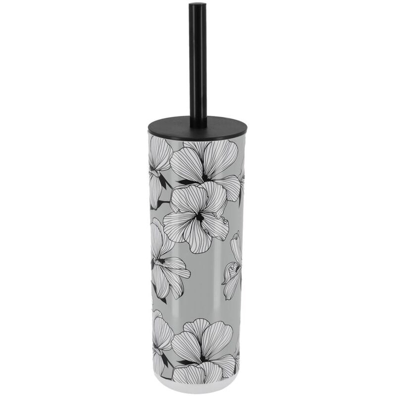 foto del prodotto scopino ps stampato con copertura ps sfondo grigio tendance