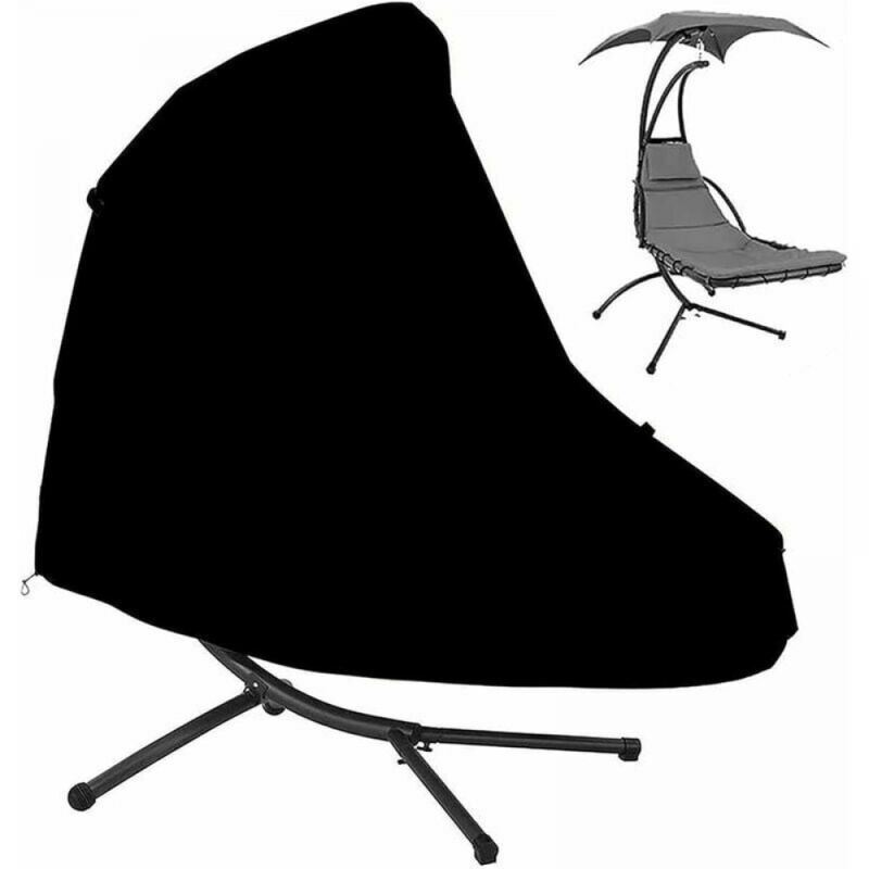 foto del prodotto 1 pezzo di copertura per chaise longue sospesa in tessuto oxford per altalena da giardino, veranda, prato, protezione per mobili