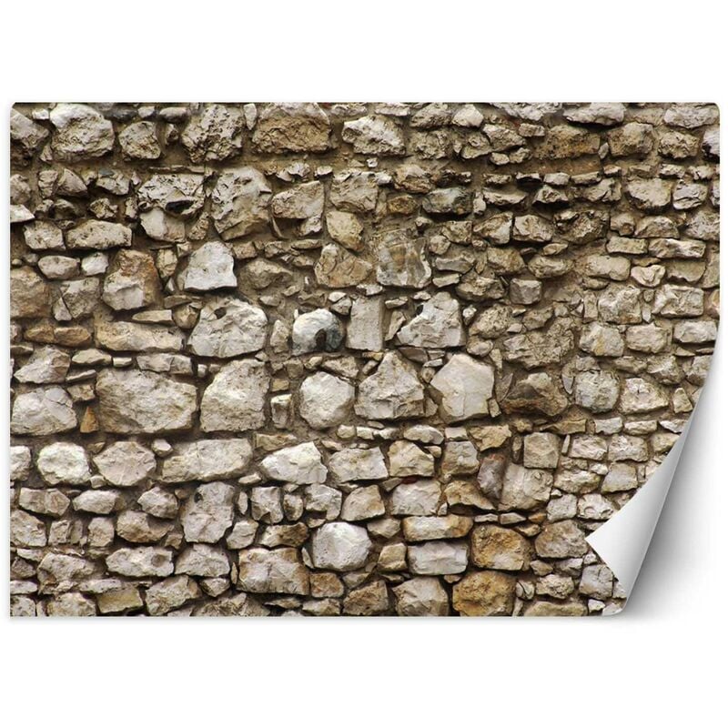 foto del prodotto gbshop carta da parati, ottica di pietra parete muro di pietra 3d 150x105