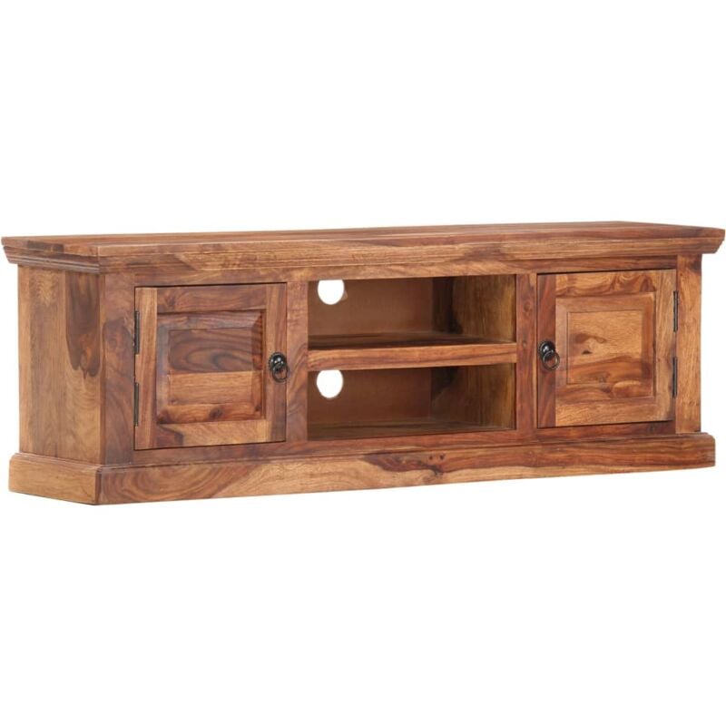 foto del prodotto vidaxl mobile porta tv 120x30x40 cm in legno massello di acacia