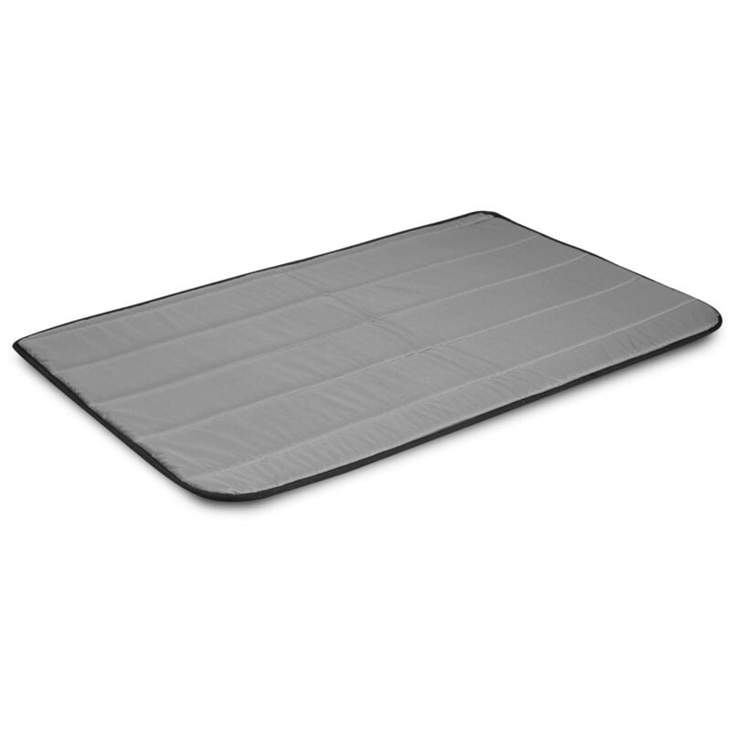foto del prodotto materassino per cuccia per cani 80x60 cm, impermeabile, grigio