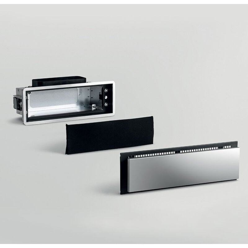 foto del prodotto kit filtrante rigenerabile h16 h30. colore del prodotto nero, acciaio inox, materiali acciaio inox kit0167743 elica