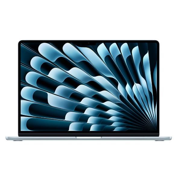 immagine 0 del prodotto 15 inch macbook air apple m4 chip with 10 core cpu and 10 core gpu 16gb 512gb ssd celeste
