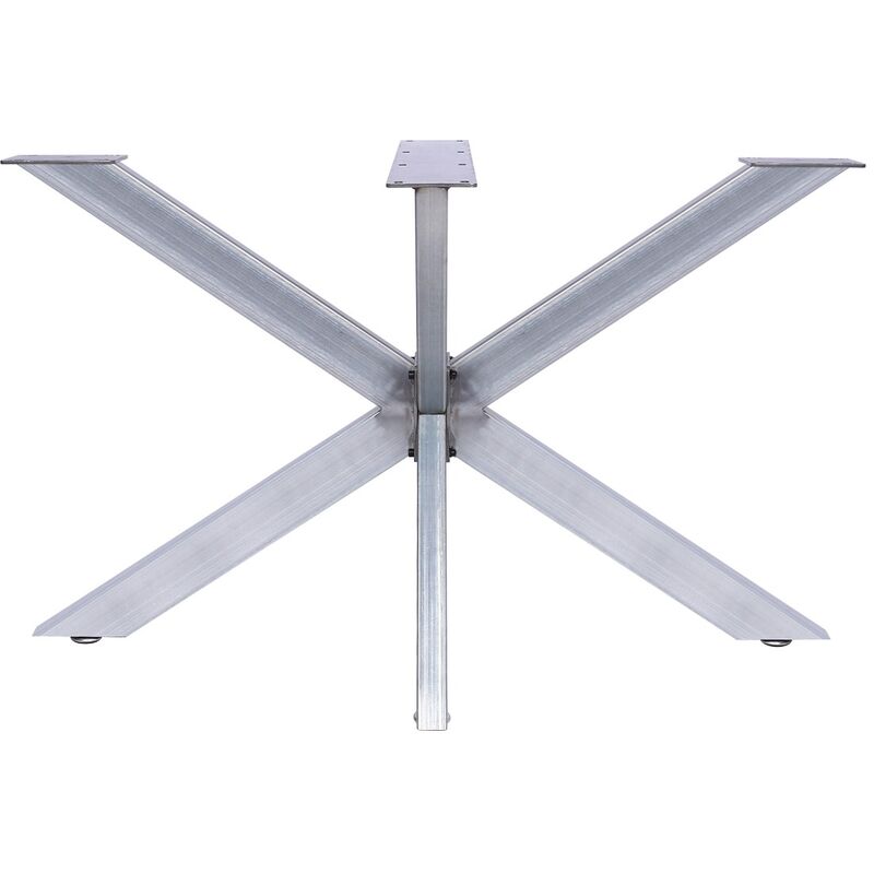 foto del prodotto 407003 n supporto da tavolo spider acciaio verniciato 120x68x71 telaio da tavolo gamba per mobili gamba a croce bc elec