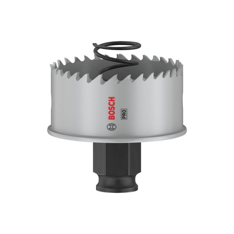 foto del prodotto bosch 1x sega de corona pro lamiera power change plus per lamiera de acciaio inox, lamiera de acciaio, 54 mm, accessori professionali trapano 