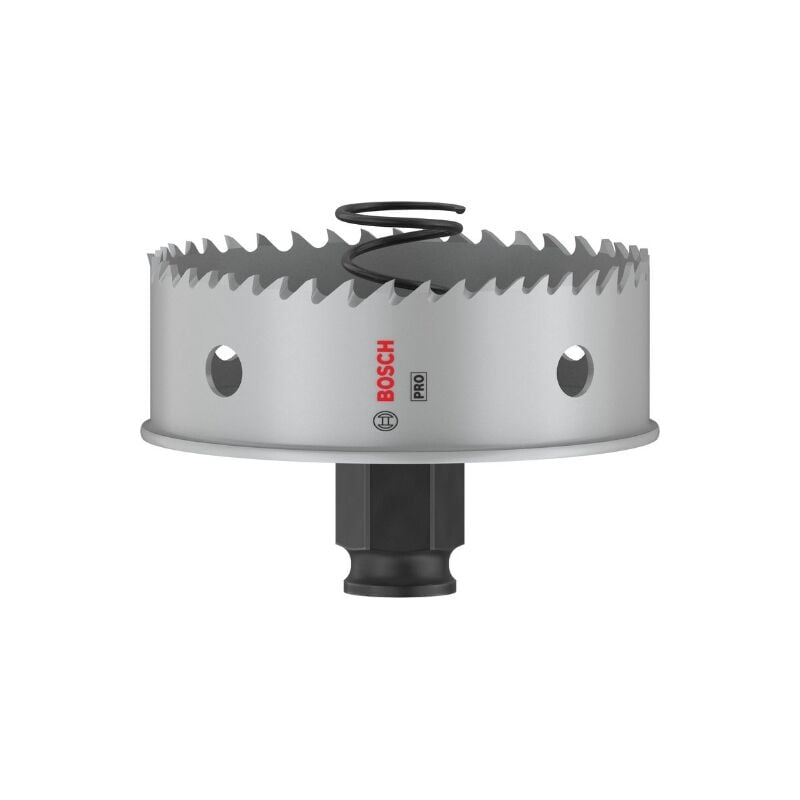 foto del prodotto bosch 1x sega de corona pro lamiera power change plus per lamiera de acciaio inox, lamiera de acciaio, 76 mm, accessori professionali trapano 
