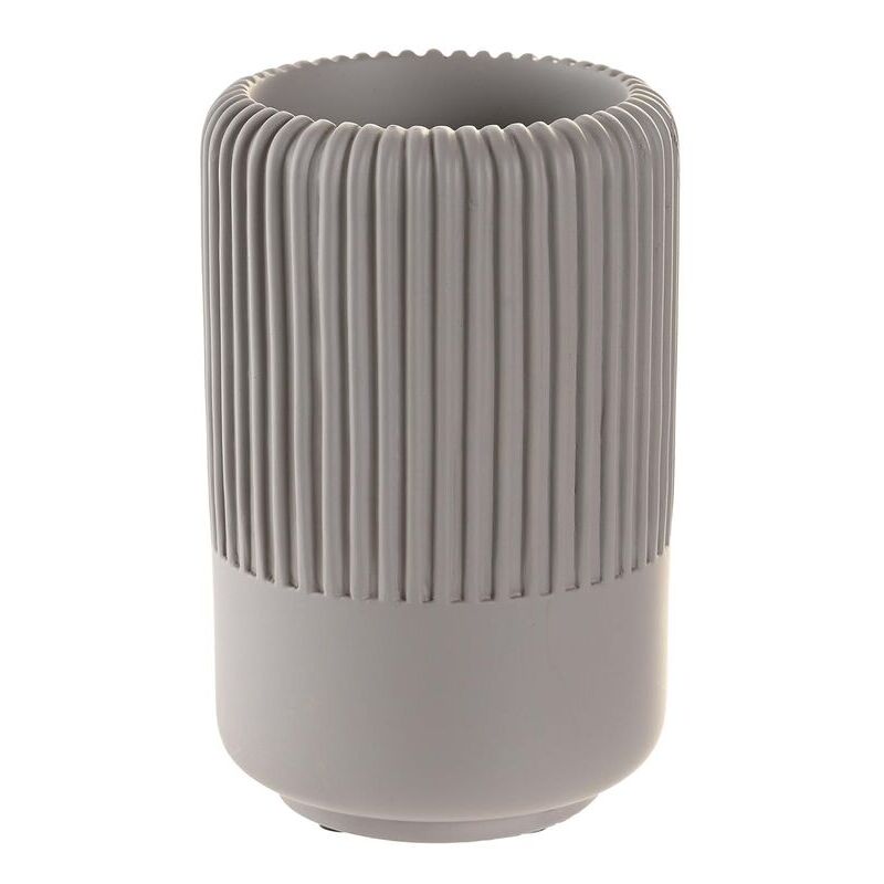 foto del prodotto vetro dkd home decor 7 x 7 x 11 cm grigio cemento
