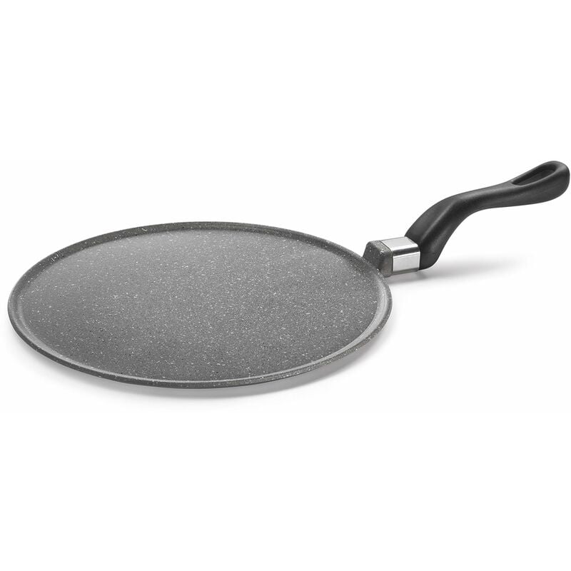 foto del prodotto mopita crepiera 32cm padella per crepes per tutti i piani cottura no induzione multistrato antiaderente, fondo alluminio 5mm, rivestimento