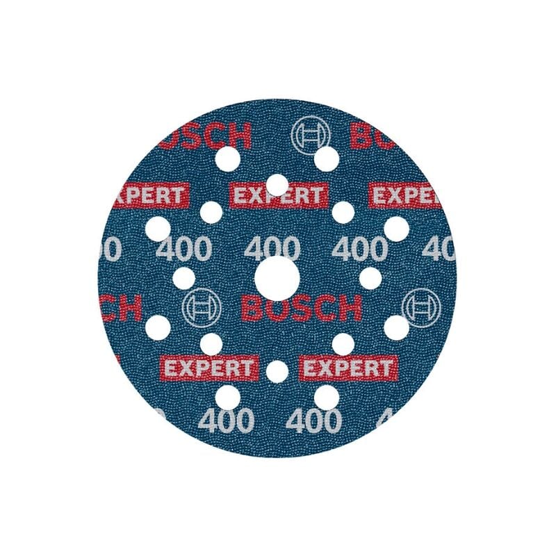 foto del prodotto 50x disco decarta abrasiva expert o780, 125 mm per legno duro, pittura su legno, 125 mm, grana 400, accessori professionali levigatrice