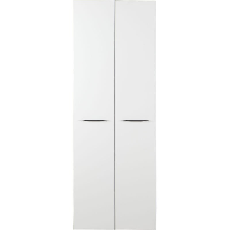 foto del prodotto disegno pratico coppia ante 75xh210 cm bianco