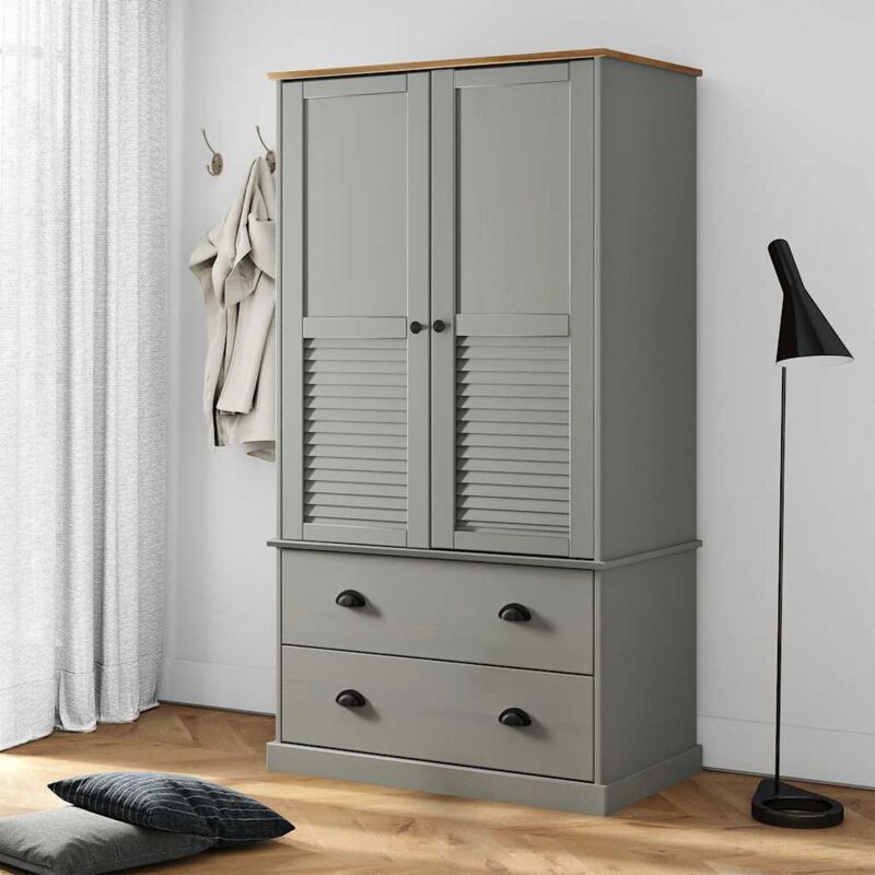 foto del prodotto furniture limited armadio vigo 90x55x170 cm in legno massello