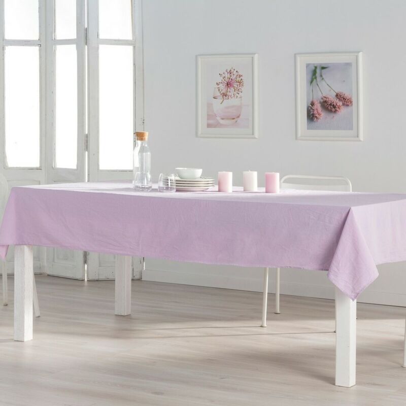 foto del prodotto naturals tovaglia di lino liscio 140x225 cm viola