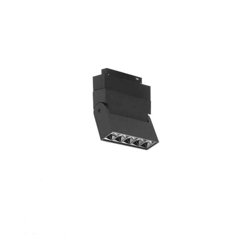 foto del prodotto optonica faretto girevole da 5 lampadine led da 10w per barra magnetica m35 bianco caldo 3000k