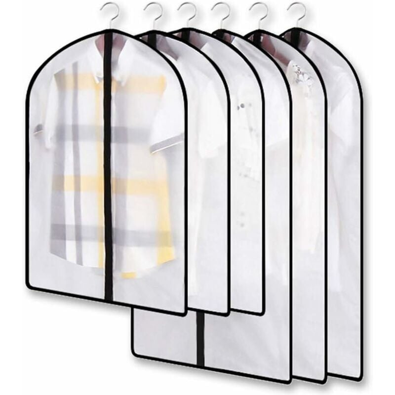 foto del prodotto tonchean altro contenitore, sacchetto trasparente antitarme per vestiti, sacchetto antitarme, copertura impermeabile per vestiti, set ideale per