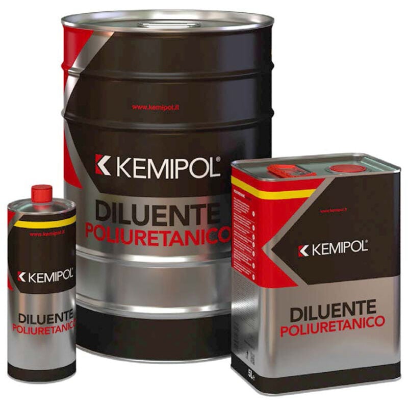 foto del prodotto no brand kemipol diluente poliuretanico k1 diluizione vernici poliuretaniche metallo legno 1 lt