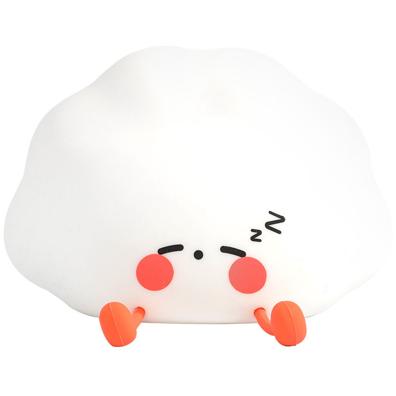 immagine 0 del prodotto luce notturna a forma di gnocco, lampada da comodino a led, piccola lampada notturna per camera da letto, luce notturna usb, graziose lampade con