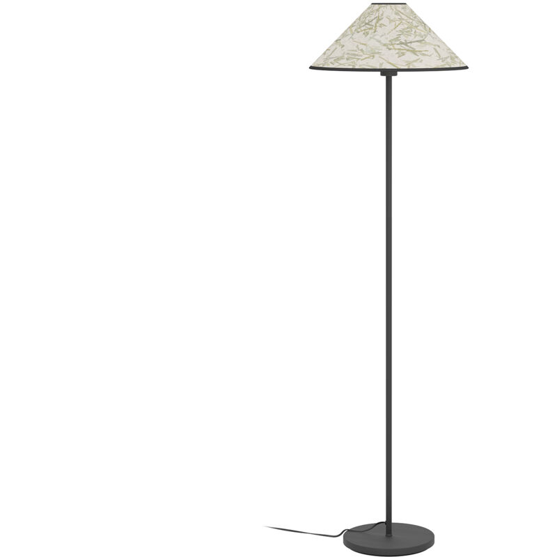 foto del prodotto eglo piantana vintage oxpark acciaio nero 1 luce e27