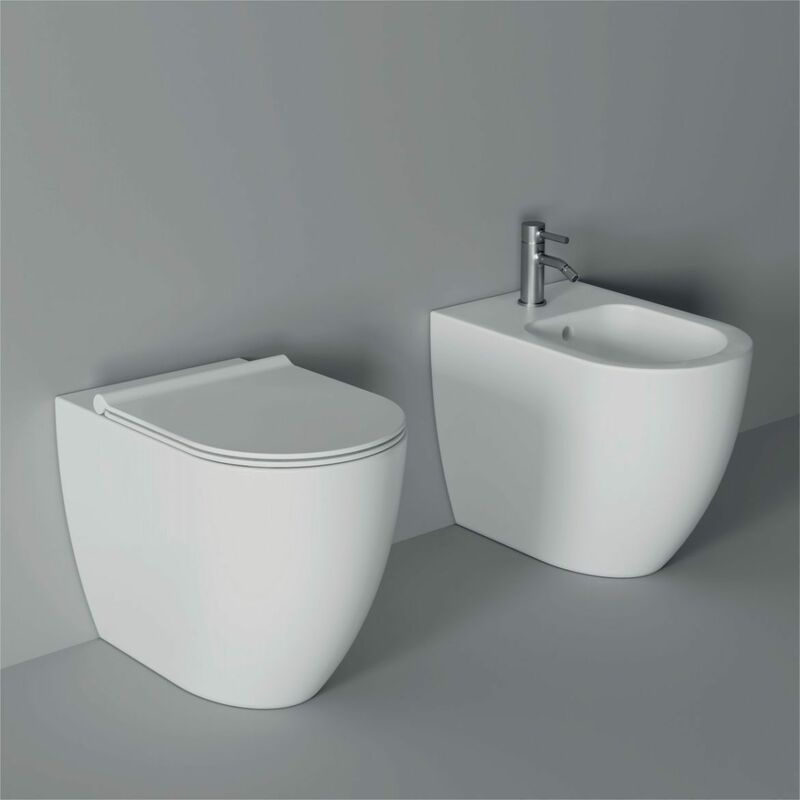 foto del prodotto alice ceramica sanitari form filomuro scarico traslato senza brida cm. 54x35 con