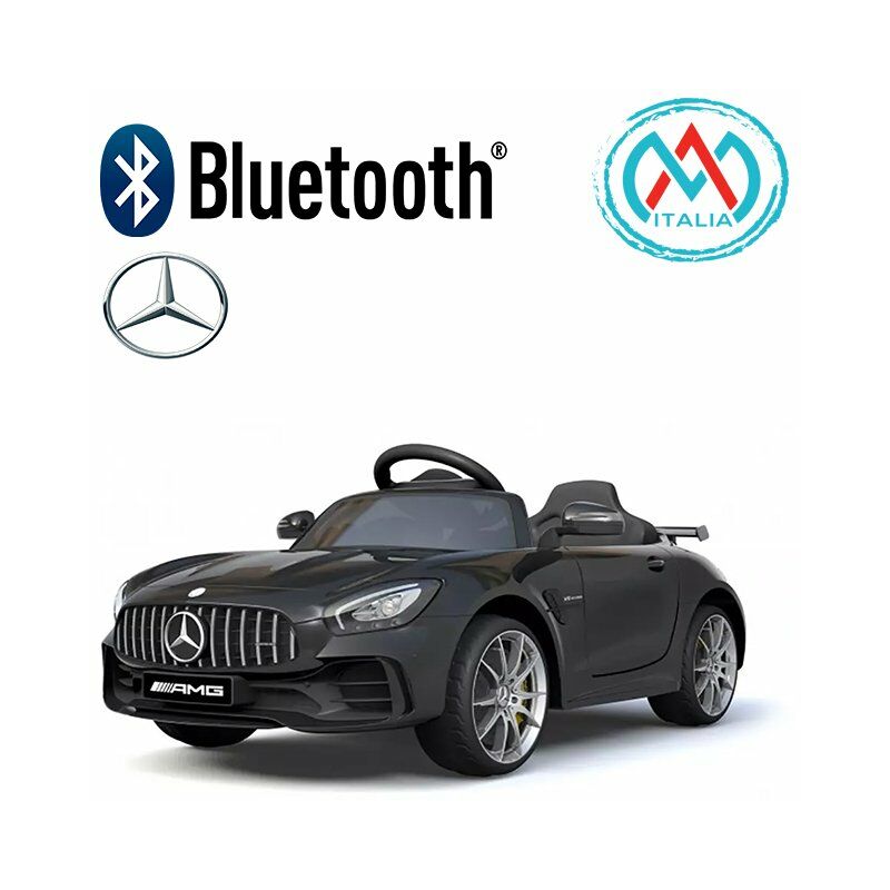 foto del prodotto mini auto per bambini mercedes gtr black de black de