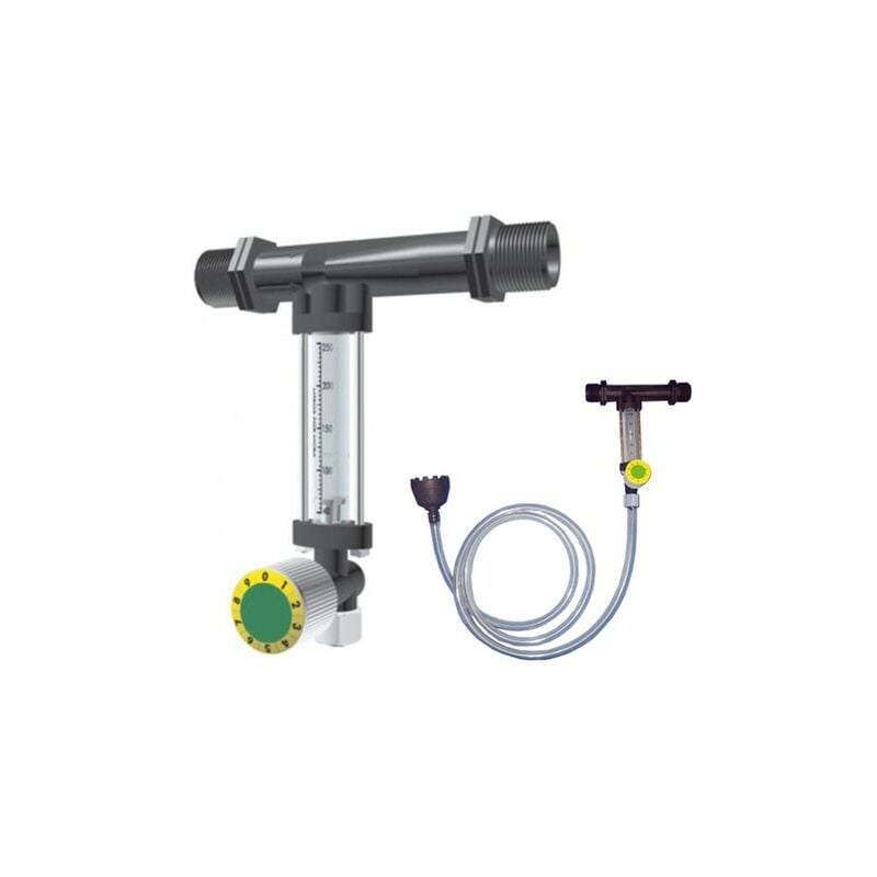 foto del prodotto reboca iniettore venturi per fertilizzante 32 7mm con valvola dosatrice offerta esclusiva
