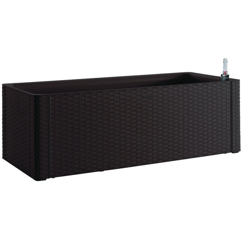 foto del prodotto fioriera natural deluxe moka rettangolare cm.100x43x33h. lt.90