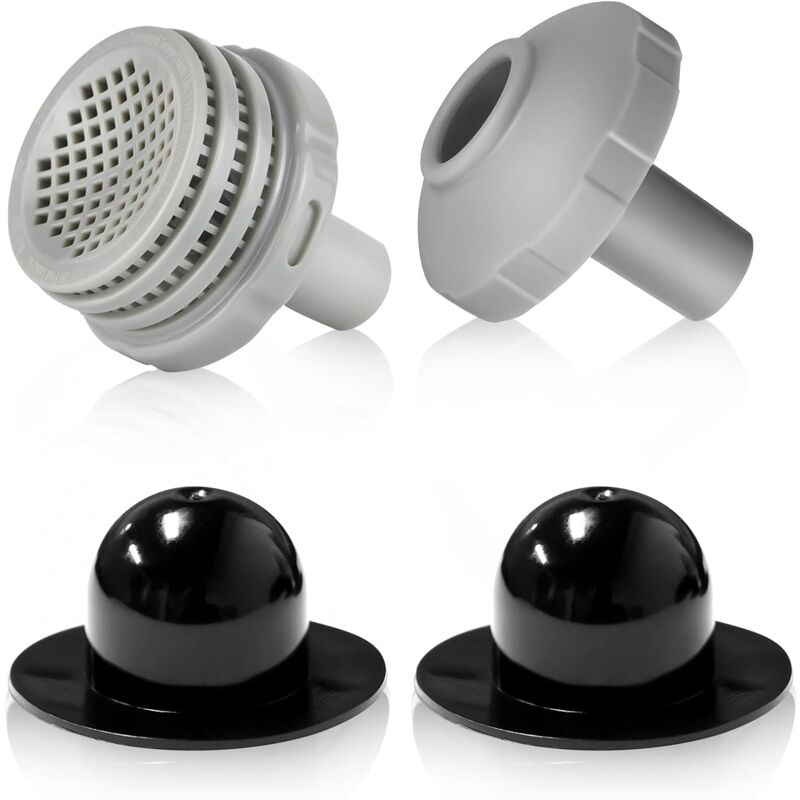 foto del prodotto tonchean raccordo per piscina 32 mm, kit di collegamento per piscina 32 mm, raccordo per filtro piscina, ugello di ritorno piscina rimovibile,